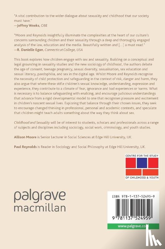 Moore, Allison M., Reynolds, P. - Childhood and Sexuality