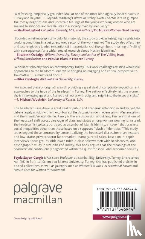 Sayan-Cengiz, F. - Beyond Headscarf Culture in Turkey’s Retail Sector