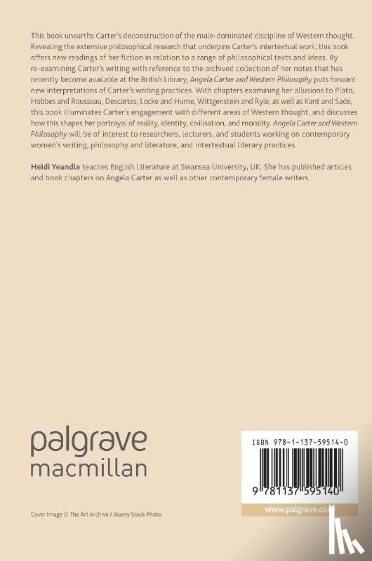 Yeandle, Heidi - Angela Carter and Western Philosophy