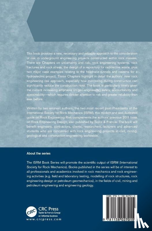 Hudson, John A., Feng, Xia-Ting - Rock Engineering Risk