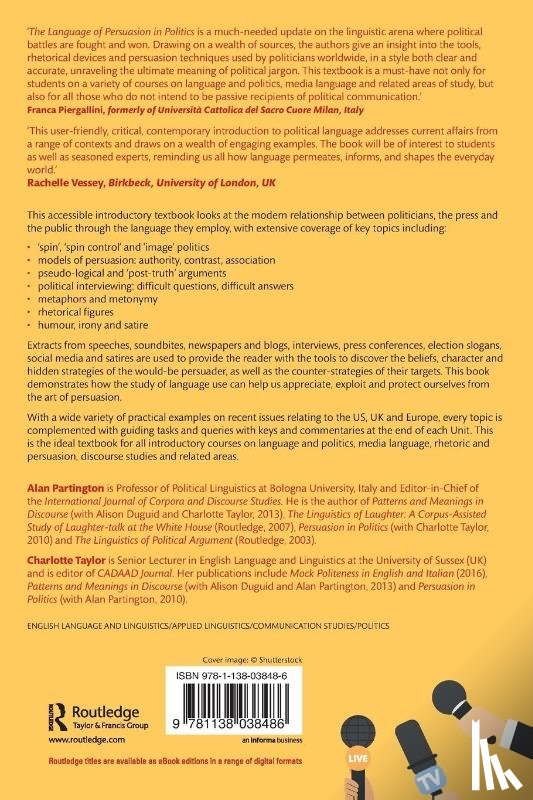 Partington, Alan (University of Bologna - The Language of Persuasion in Politics