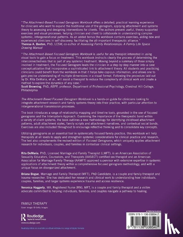 DeMaria, Rita, Bogue, Briana, Haggerty, Veronica - The Attachment-Based Focused Genogram Workbook