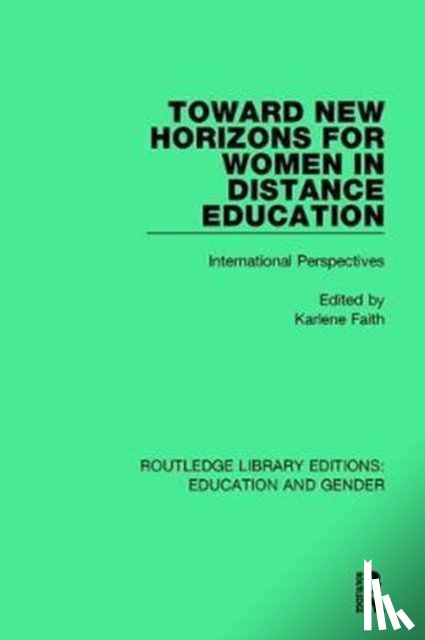  - Toward New Horizons for Women in Distance Education