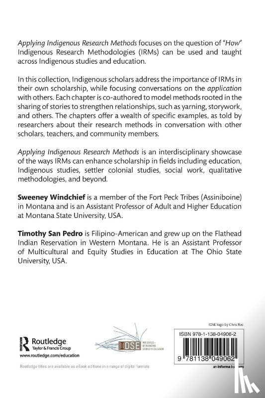  - Applying Indigenous Research Methods