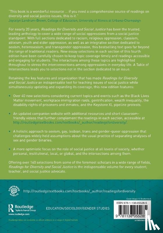  - Readings for Diversity and Social Justice