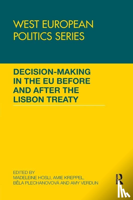  - Decision making in the EU before and after the Lisbon Treaty