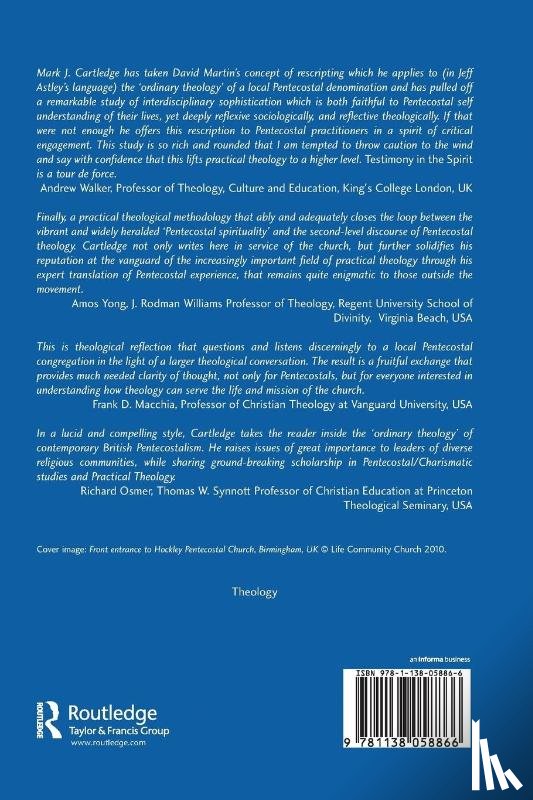 Cartledge, Mark J. - Testimony in the Spirit