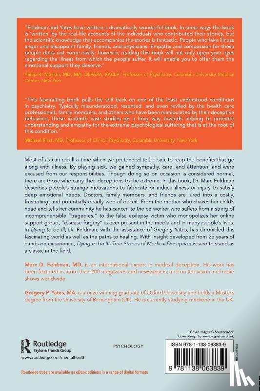 Feldman, Marc D. (University of Alabama), Yates, Gregory P. - Dying to be Ill