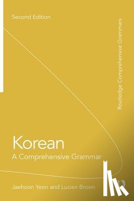 Yeon, Jaehoon (School of African and Oriental Studies, Brown, Lucien (School of African and Oriental Studies - Korean