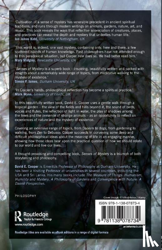 Cooper, David E. (Durham University - Senses of Mystery
