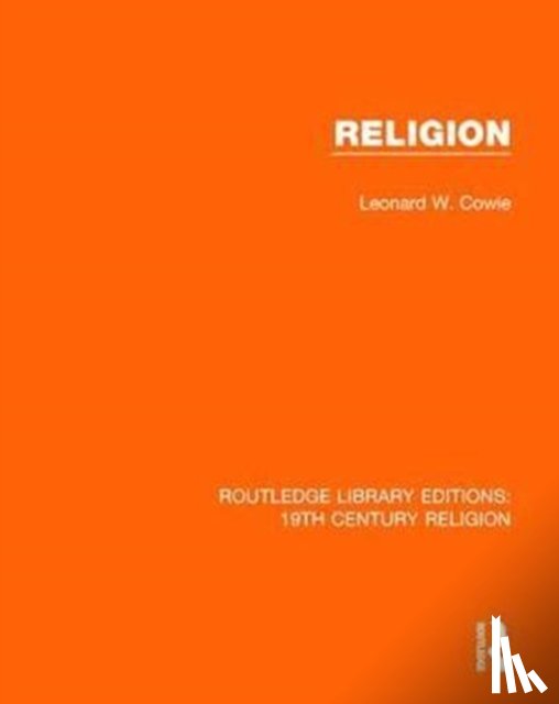 Cowie, Leonard W. - Religion