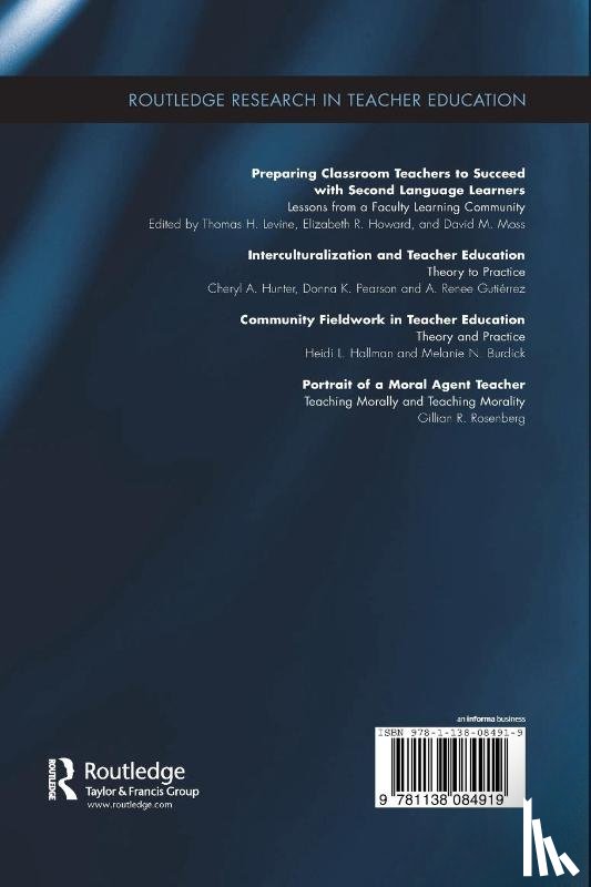 Rosenberg, Gillian R. (University of Toronto - Portrait of a Moral Agent Teacher
