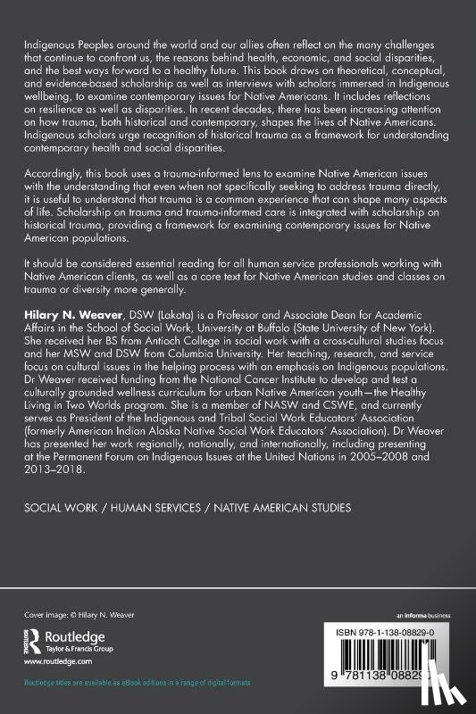Weaver, Hilary N. - Trauma and Resilience in the Lives of Contemporary Native Americans