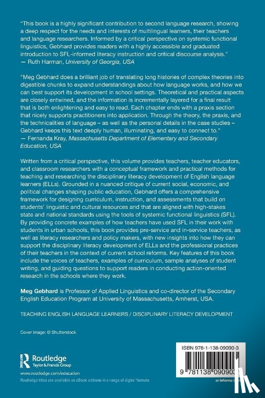 Gebhard, Meg - Teaching and Researching ELLs’ Disciplinary Literacies