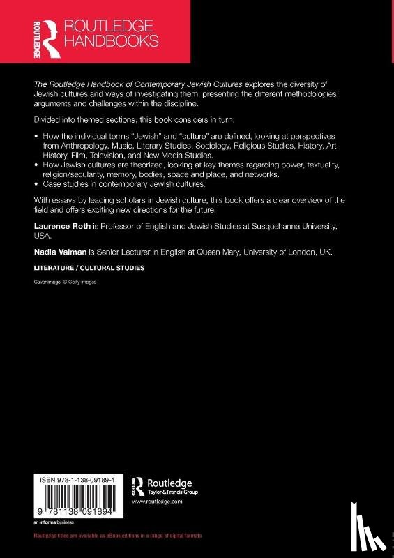  - The Routledge Handbook of Contemporary Jewish Cultures