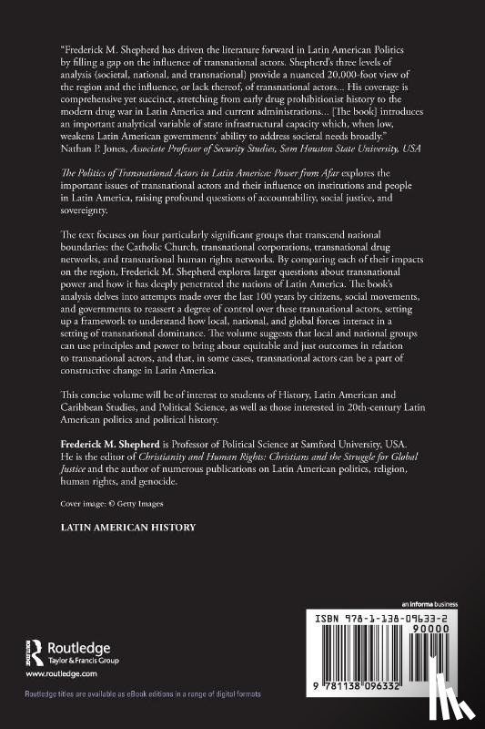 Shepherd, Frederick M. - The Politics of Transnational Actors in Latin America