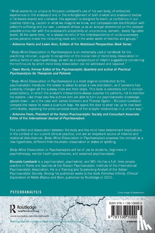 Lombardi, Riccardo - Body-Mind Dissociation in Psychoanalysis
