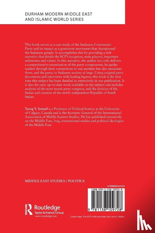 Ismael, Tareq - The Sudanese Communist Party