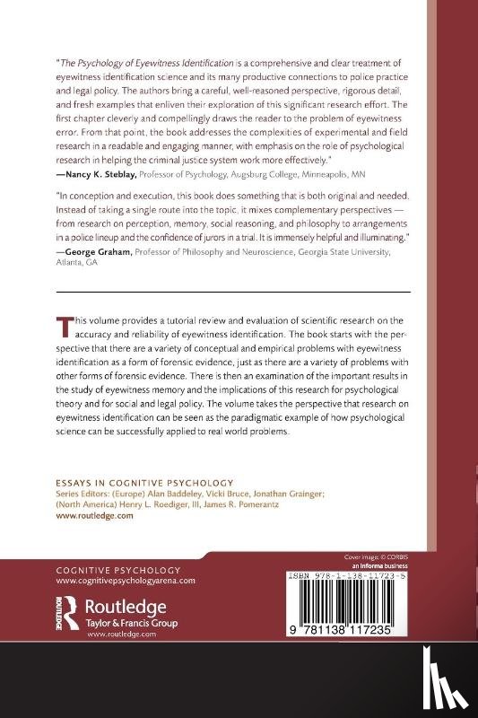 Lampinen, James Michael (University of Arkansas, Neuschatz, Jeffrey S. - The Psychology of Eyewitness Identification