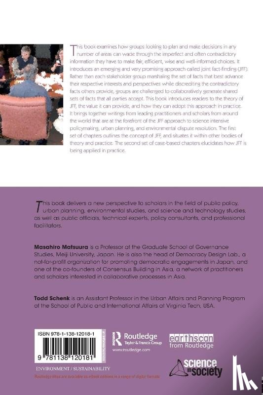  - Joint Fact-Finding in Urban Planning and Environmental Disputes