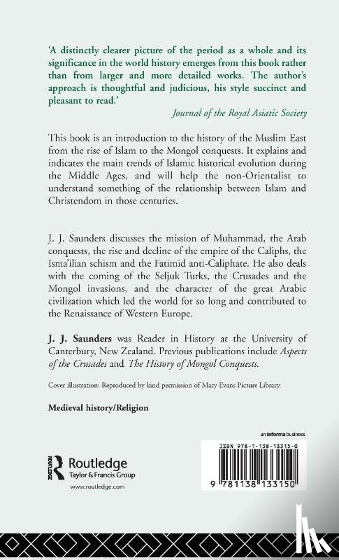 Saunders, John Joseph - A History of Medieval Islam