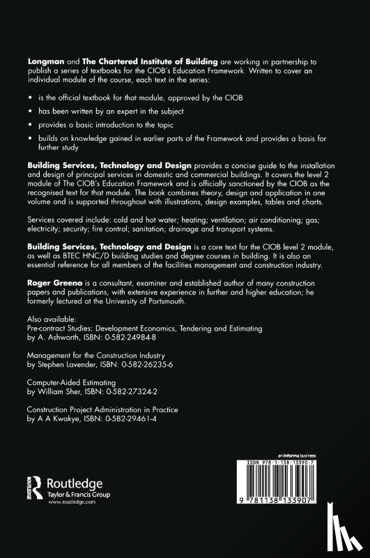 Greeno, Roger (Construction Consultant - Building Services, Technology and Design