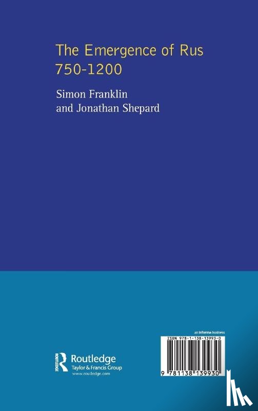 Franklin, Simon, Shepard, Jonathan - The Emergence of Rus 750-1200