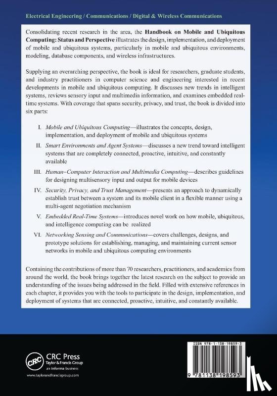  - Handbook on Mobile and Ubiquitous Computing
