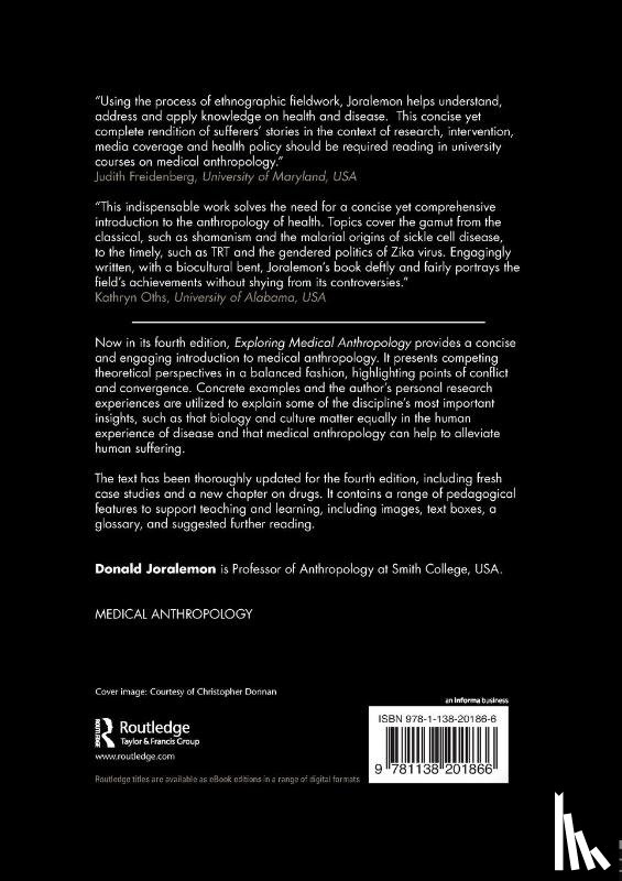 Joralemon, Donald (Smith College - Exploring Medical Anthropology