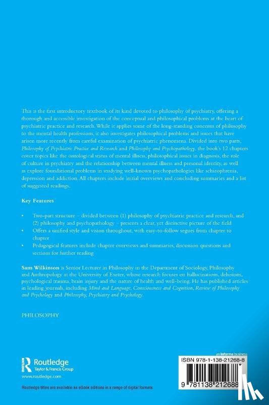 Wilkinson, Sam - Philosophy of Psychiatry