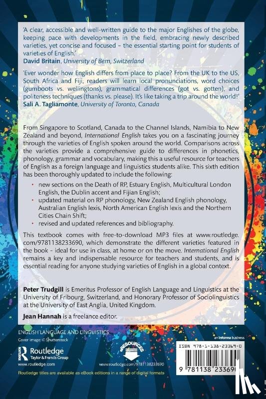 Trudgill, Peter (University of Fribourg, Hannah, Jean - International English