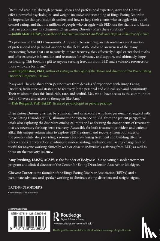 Pershing, Amy, Turner, Chevese - Binge Eating Disorder