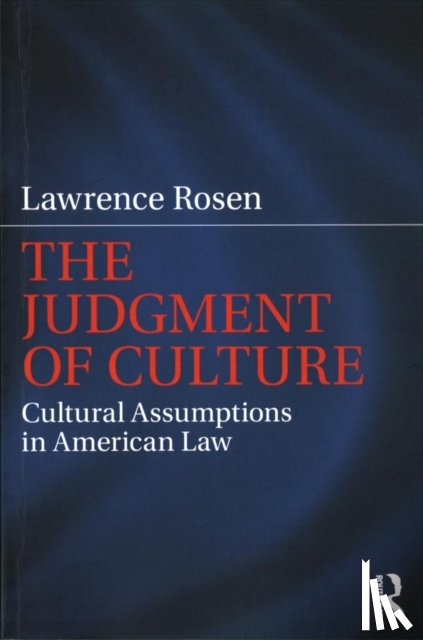 Rosen, Lawrence - The Judgment of Culture