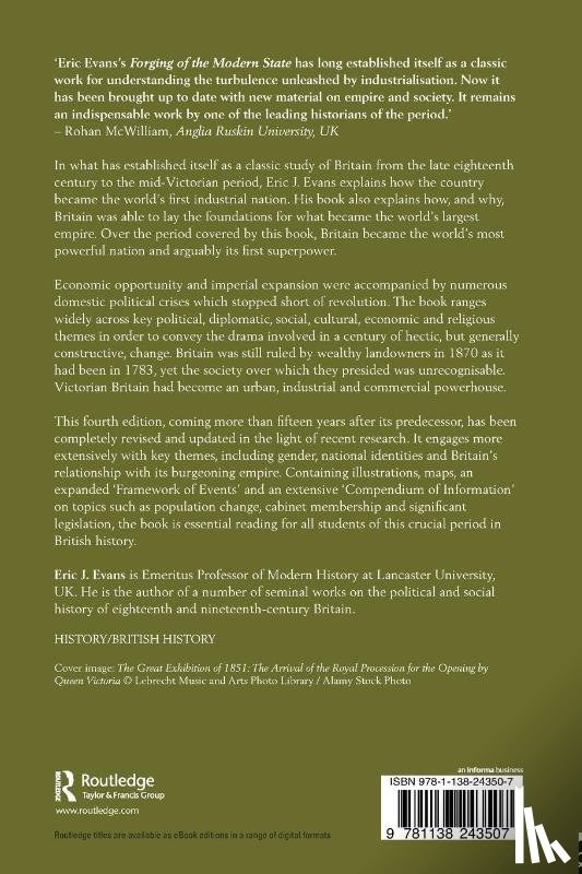 Evans, Eric J. - The Forging of the Modern State