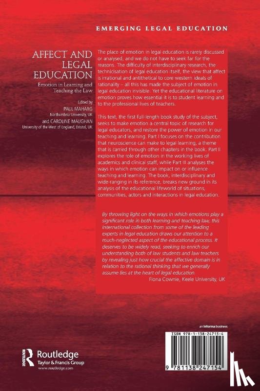  - Affect and Legal Education