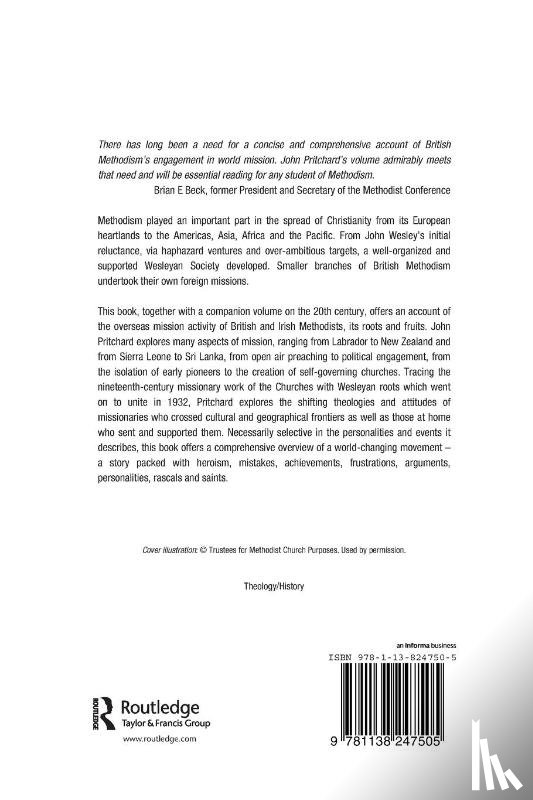 Pritchard, John - Methodists and their Missionary Societies 1760-1900