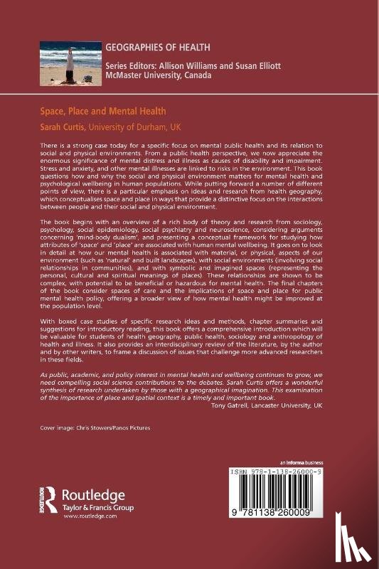 Curtis, Sarah - Space, Place and Mental Health