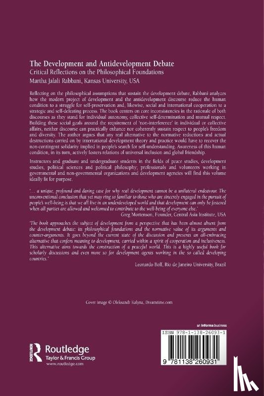 Rabbani, Martha Jalali - The Development and Antidevelopment Debate