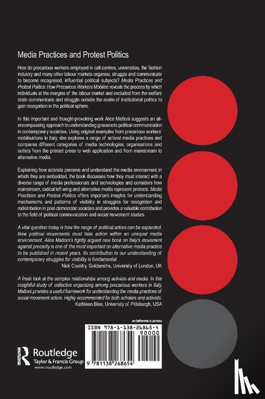 Mattoni, Alice - Media Practices and Protest Politics