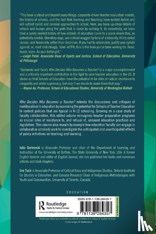  - Who Decides Who Becomes a Teacher?