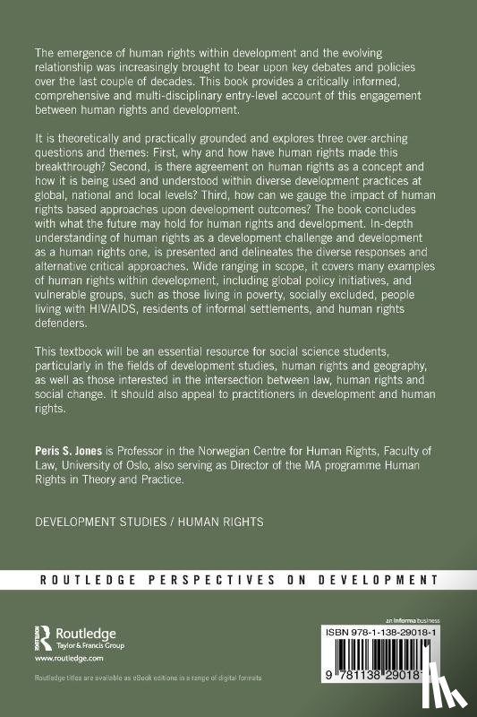 Jones, Peris (University of Oslo - Human Rights and Development
