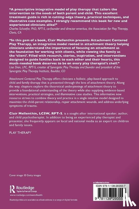 Mellenthin, Clair - Attachment Centered Play Therapy