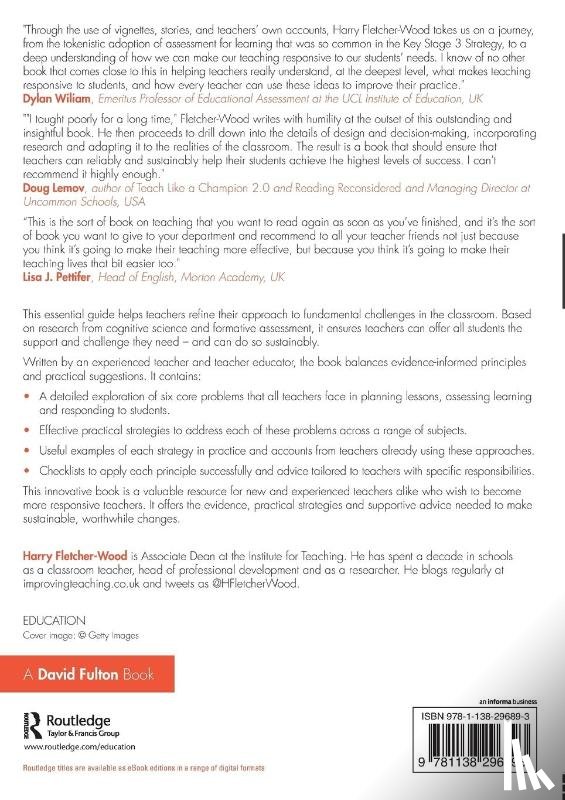 Fletcher-Wood, Harry (Institute for Teaching - Responsive Teaching