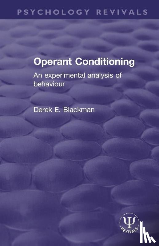 Blackman, Derek E. - Operant Conditioning