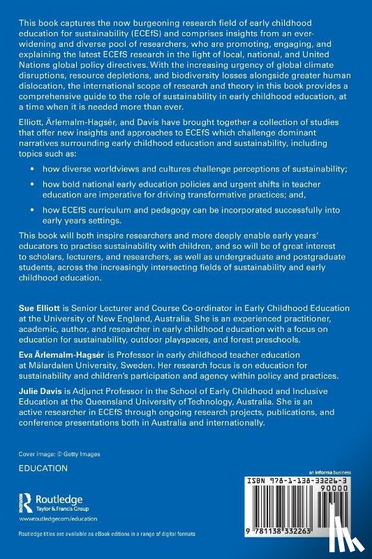  - Researching Early Childhood Education for Sustainability