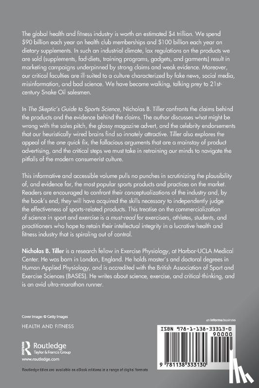 Tiller, Nicholas (Academy of Sport and Physical Activity - The Skeptic's Guide to Sports Science