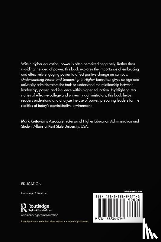 Kretovics, Mark (Kent University - Understanding Power and Leadership in Higher Education