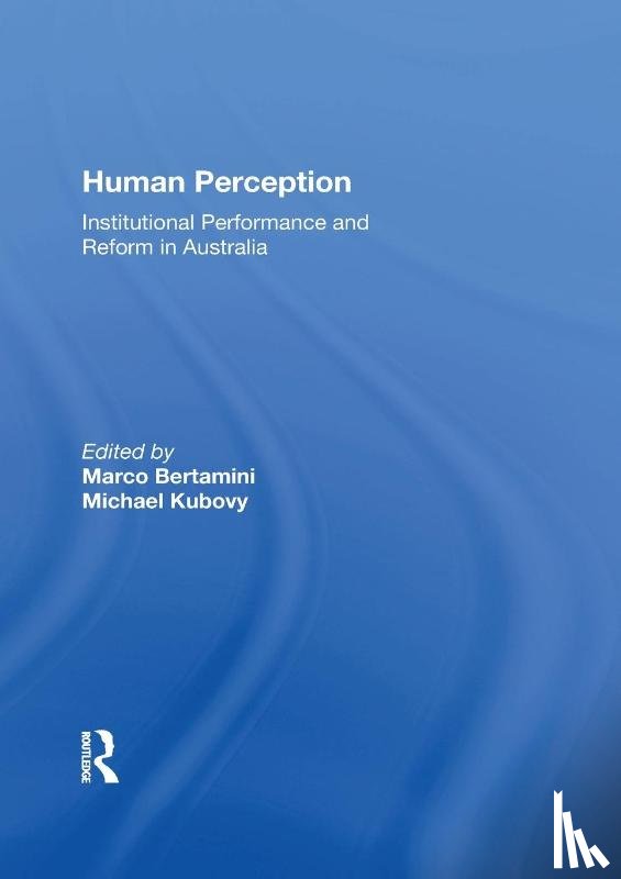 Bertamini, Marco, Kubovy, Michael - Human Perception