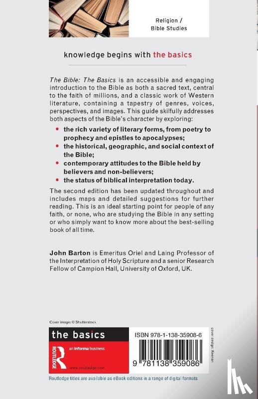 Barton, John (Oriel College - The Bible: The Basics