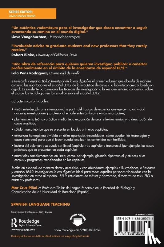  - e-Research y espanol LE/L2